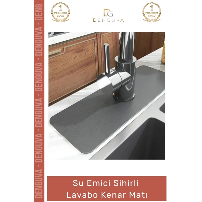 #LavaboMatı Diatom Çamur Mutfak Banyo Su Emici Kaymaz Leke Tutmaz Suni Deri Hijyenik Sihirli Lavabo Matı