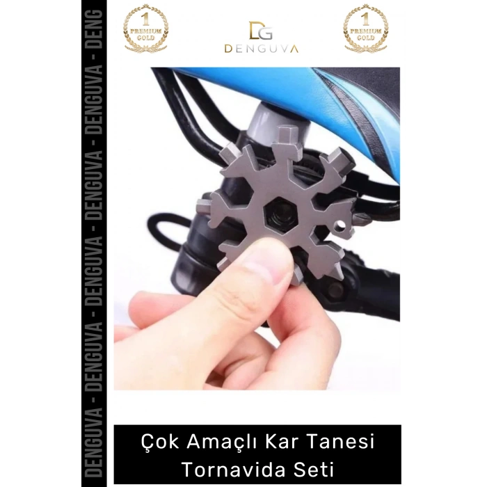#Tornavida Çok Amaçlı Paslanmaz Çelik Kompakt Fonksiyonel Pratik Kar Tanesi Tornavida Seti 18 in 1