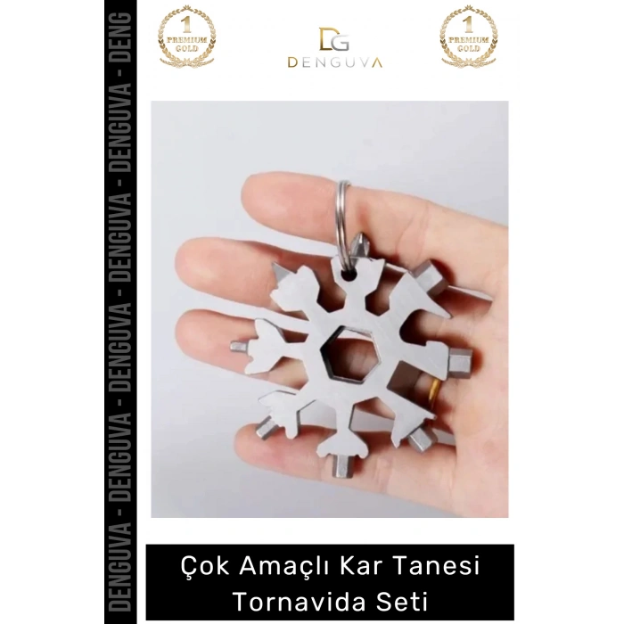 #Tornavida Çok Amaçlı Paslanmaz Çelik Kompakt Fonksiyonel Pratik Kar Tanesi Tornavida Seti 18 in 1
