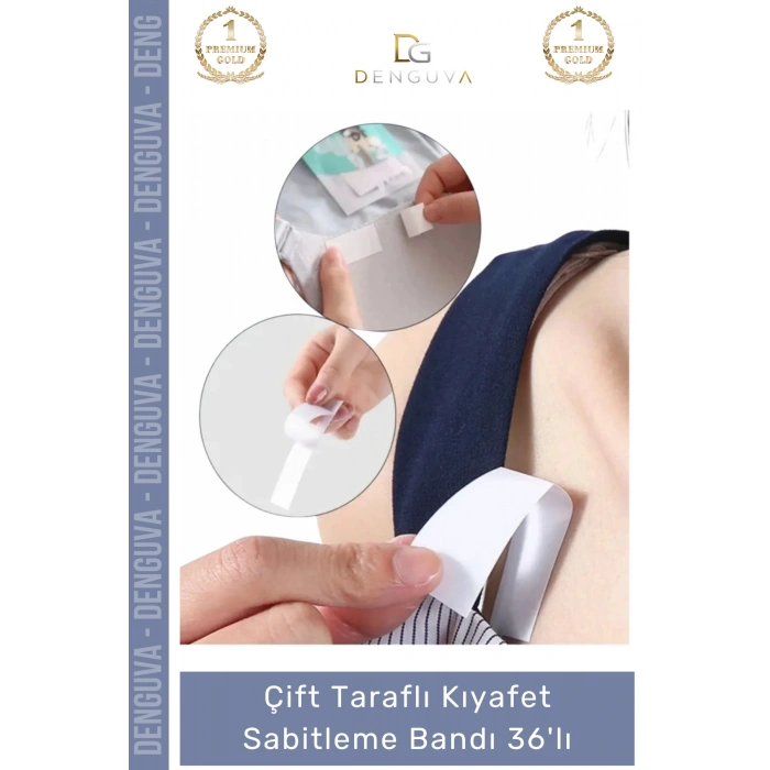 #Bant Şeffaf Vücut Dekolte Abiye Gelinlik Cilt Dostu Görünmez Kıyafet Sabitleme Bantı 36lı