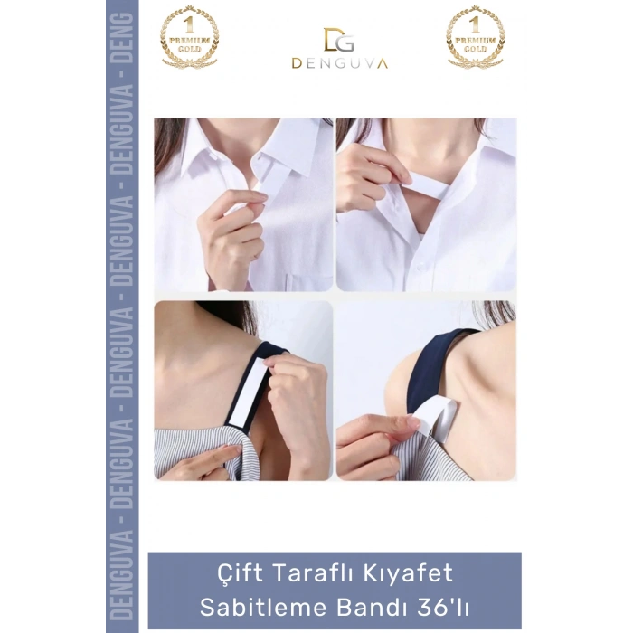#Bant Şeffaf Vücut Dekolte Abiye Gelinlik Cilt Dostu Görünmez Kıyafet Sabitleme Bantı 36lı