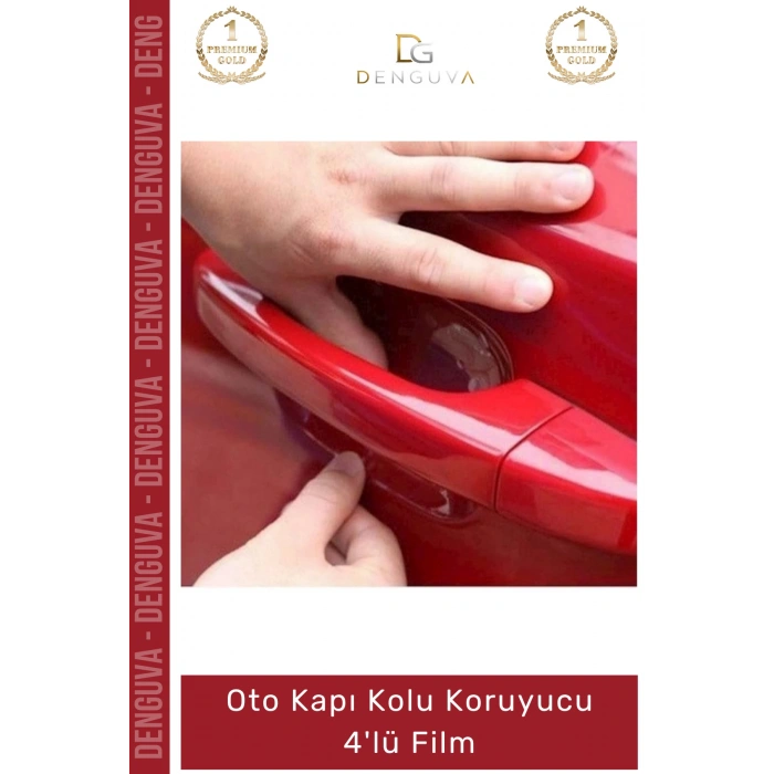 #KapıFilmi Şeffaf Çizilme Karşıtı Dayanıklı Araç Dış Boya Koruyucu Oto Kapı Kolu Koruyucu 4lü Film