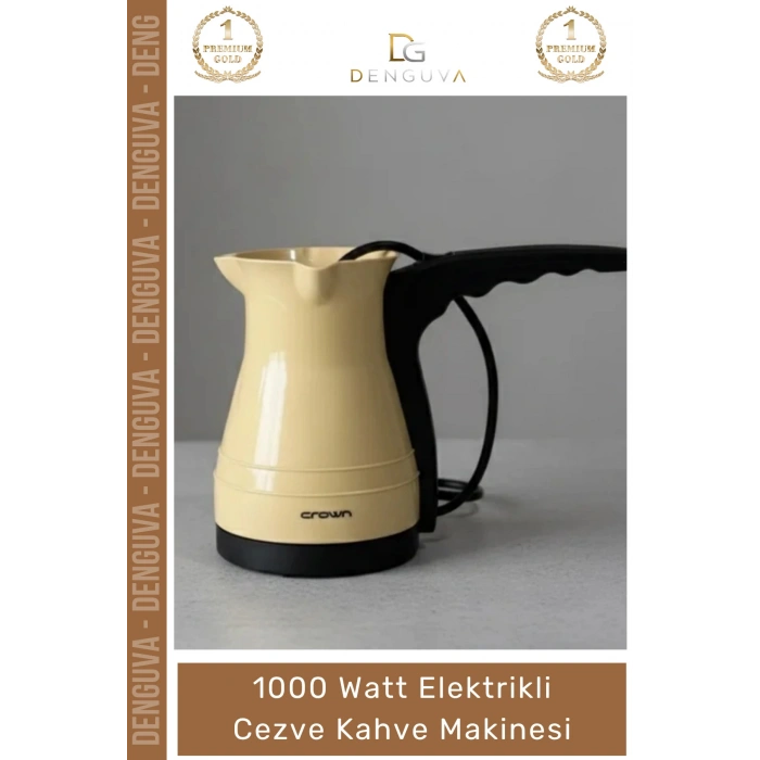 #KahveMakinesi Türk Kahvesi Hızlı Pratik Isıtıcı Ofis Mutfak Elektrikli Cezve Kahve Makinesi 1000 Watt - 1 Adet