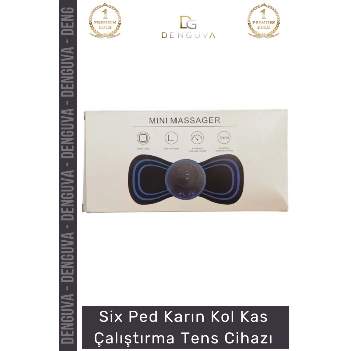 #TensCihazı EMS Teknoloji Six Ped Fitness Spor Geliştirici Kol Kas Çalıştırma Tens Cihazı - 1 Adet