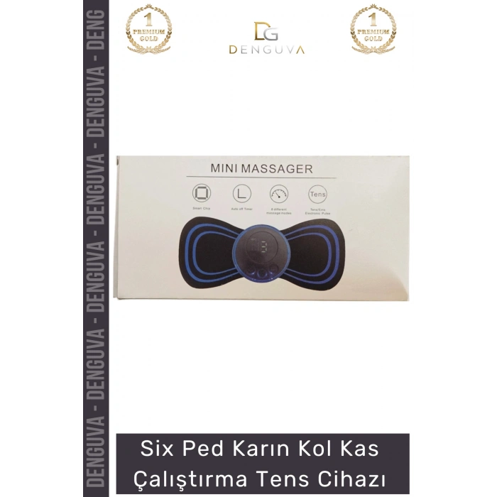 #TensCihazı EMS Teknoloji Six Ped Fitness Spor Geliştirici Kol Kas Çalıştırma Tens Cihazı - 1 Adet