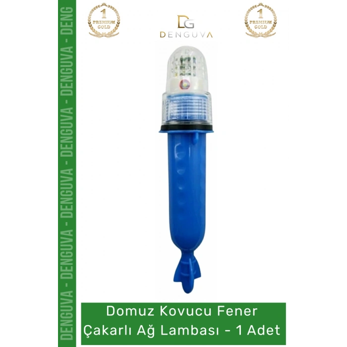 #DomuzKovucu 20mm Yuvarlak Profesyonel Tarım Koruma LED Domuz Kovucu Fener Çakarlı Ağ Lambası - 1 Adet