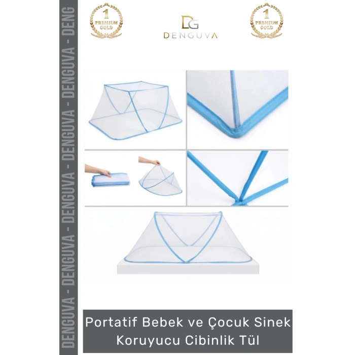#Cibinlik Bebek Çocuk Portatif Cibinlik Sineklik Koruyucu Pratik Katlanabilir Beşik Yatak Tülü