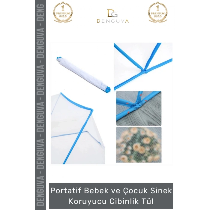 #Cibinlik Bebek Çocuk Portatif Cibinlik Sineklik Koruyucu Pratik Katlanabilir Beşik Yatak Tülü