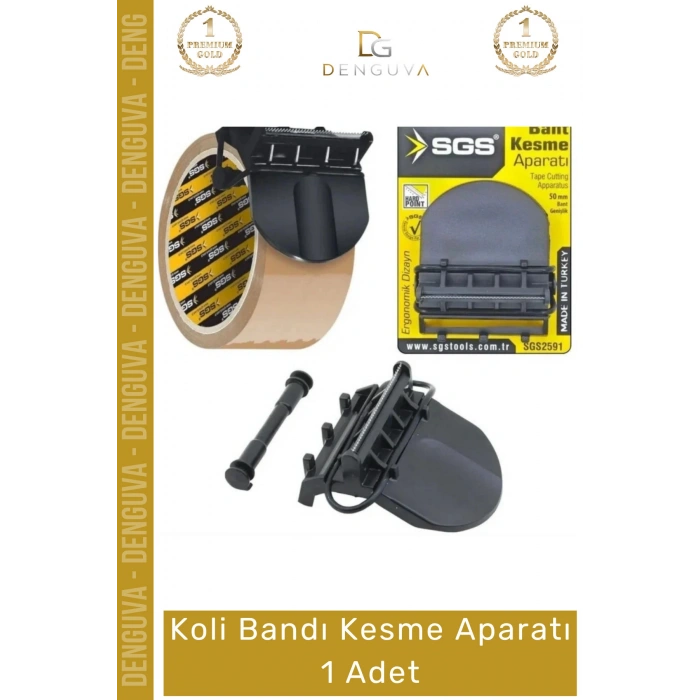 #BantKesici Ergonomik Metal Endüstriyel Pratik Paketleme Sevkiyat Koli Bandı Kesme Aparatı - 1 Adet