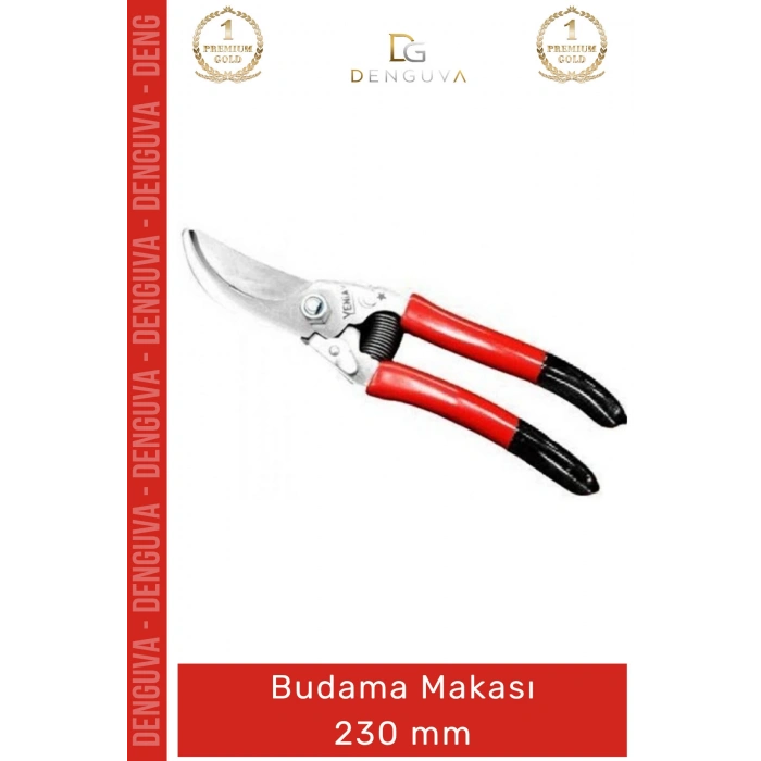 #BağMakası Sertleştirilmiş Çelik Profesyonel Ergonomik Keskin Dayanıklı Bağ Budama Makası 230 mm - 1 Adet