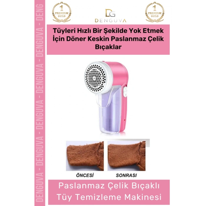 #TüyTemizleme Lüks Tiftik Kazak Giysi Yünü Alıcı Paslanmaz Çelik Bıçaklı Plli Tüy Temizleme Makinesi