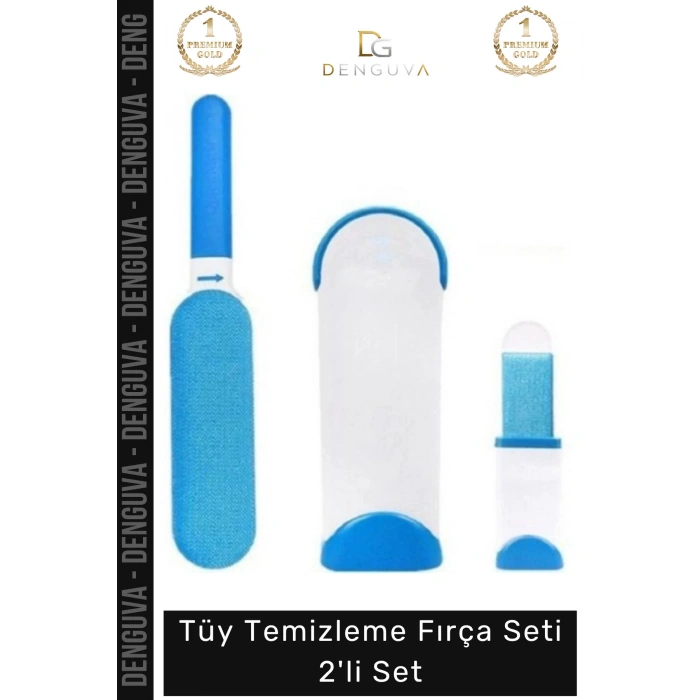 #TüyTemizleme Kedi Köpek Tüy Toplayıcı Pratik Aparat Mobilya Elbise Standlı Tüy Toz Temizleme 2li Fırça Seti