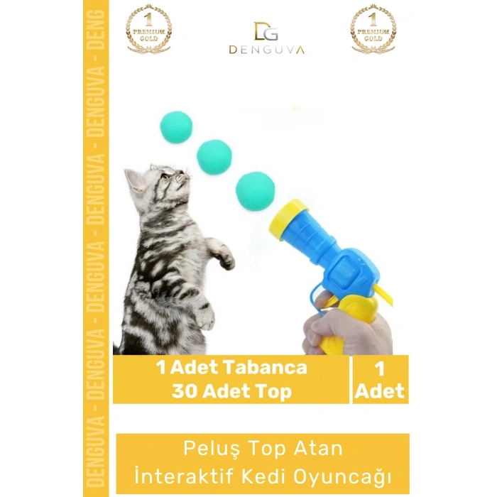 #KediOyuncağı Peluş Top Fırlatan Avlanma İçgüdüsü Geliştirici Eğlenceli İnteraktif Kedi Oyuncağı Seti