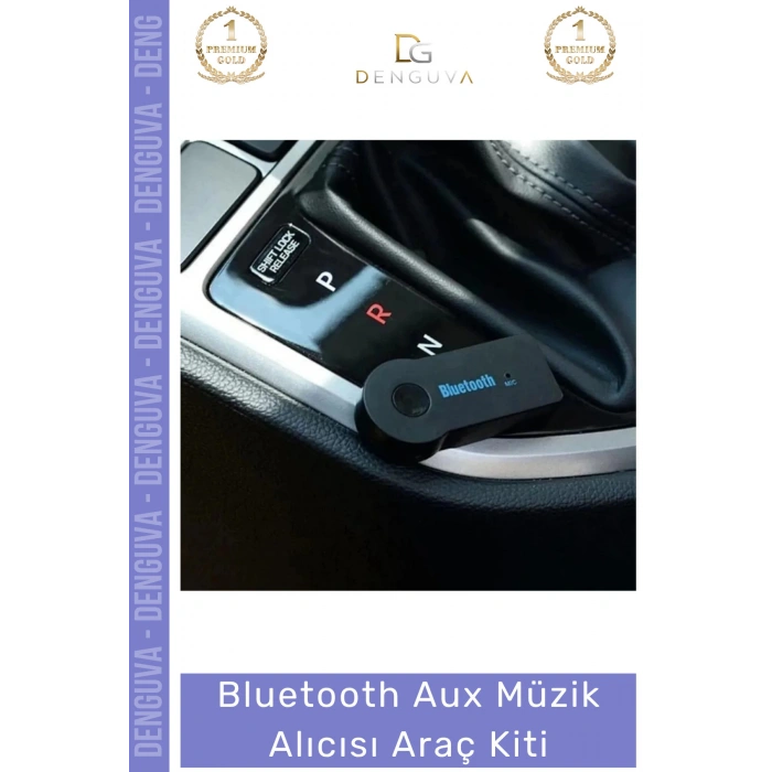 #AraçKiti Kablosuz Bluetooth Ses Aktarım Modülü Mikrofonlu Handsfree Aux Müzik Alıcısı Araç Kiti