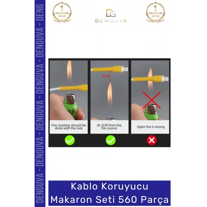 #MakaronSeti Isı Büzüşmeli Daralan Kablo Koruma Elektriksel İzolasyon Termal Makaron Seti 560 Parça