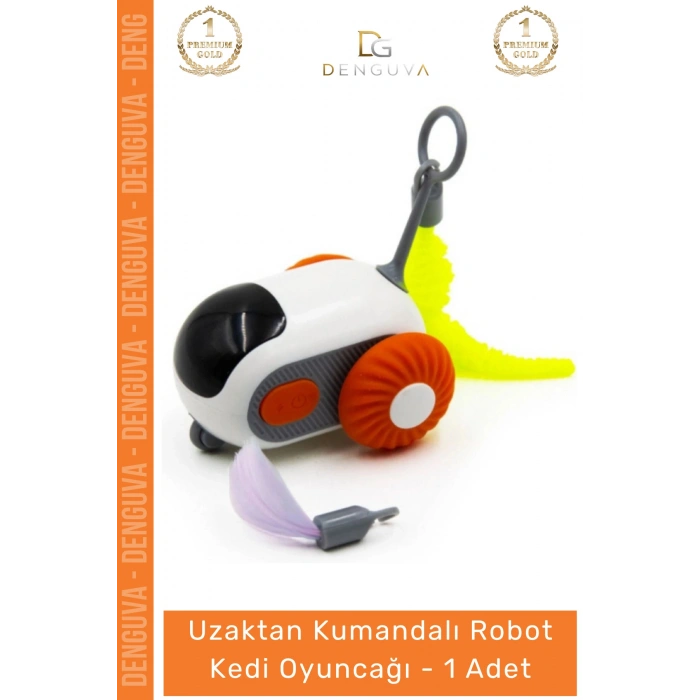 #KediOyuncağı Şarjlı Hareketli İnteraktif Eğlenceli Kedi Oyun Uzaktan Kumandalı Robot Kedi Oyuncağı