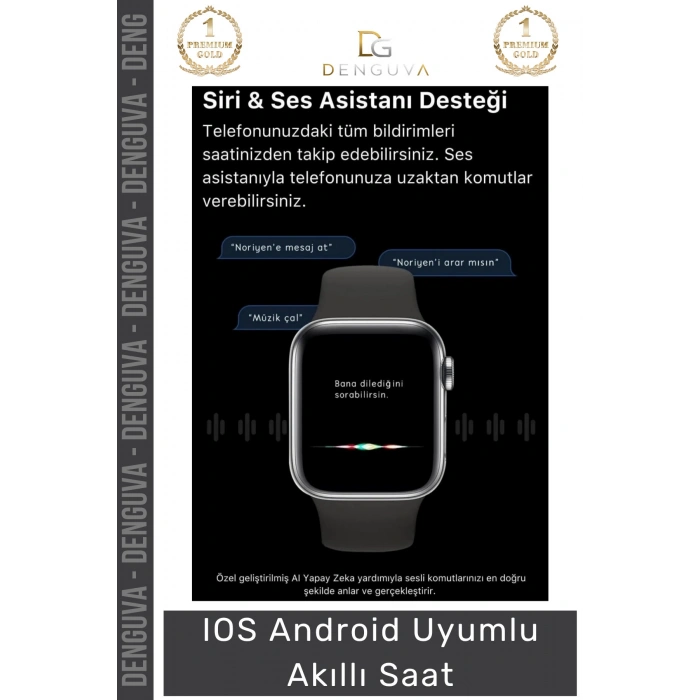 #AkıllıSaat Su Geçirmez 45mm T700s Simli Android Sağlık Sensörlü Bluetooth Aramalı Alarm Akıllı Saat
