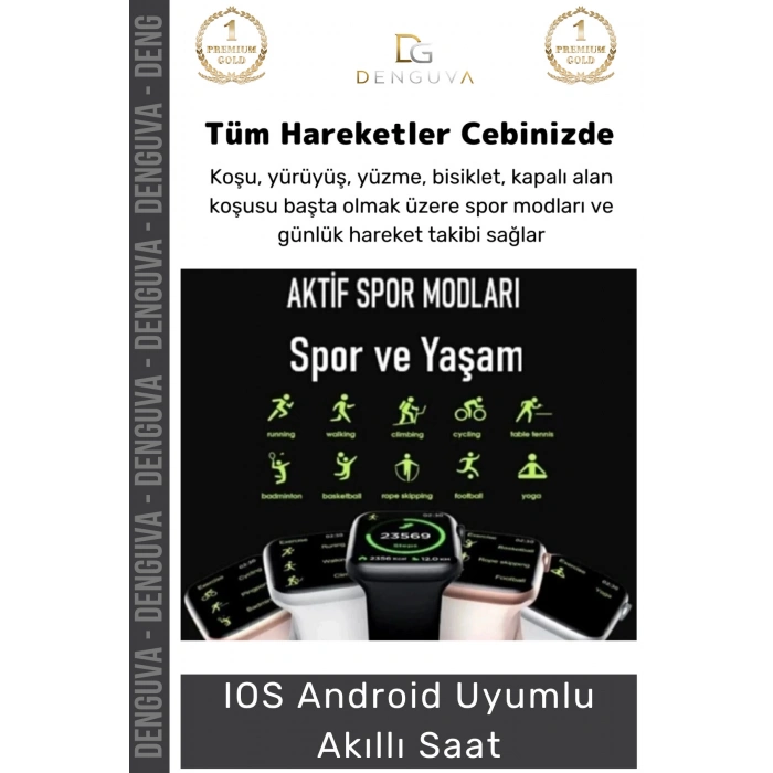 #AkıllıSaat Su Geçirmez 45mm T700s Simli Android Sağlık Sensörlü Bluetooth Aramalı Alarm Akıllı Saat