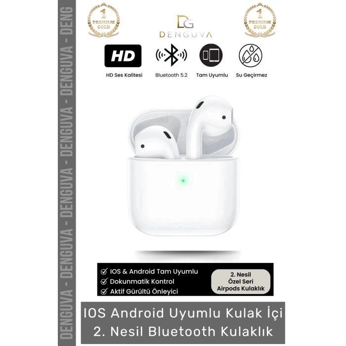 #Kulaklık RGB Işıklı Bluetooth 5.2 Oyuncu Gürültü Engelleyici LED Ekran 2. Nesil Kablosuz Kulaklık
