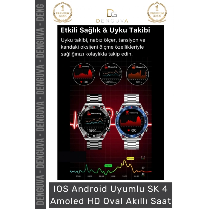 #AkıllıSaat Amoled Ekranlı Gri Metal Kordonlu GPS NFC Su Geçirmez IOS Android Uyumlu Akıllı Saat