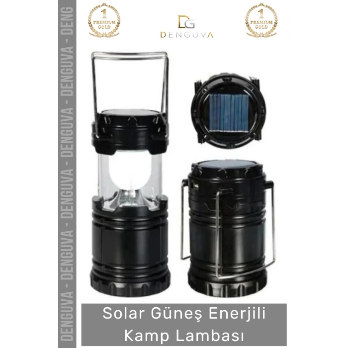 #ŞarjlıLamba Güneş Enerjili Avcı Feneri Fonksiyonlu Kamp Lambası Powerbank Şarjlı Işıldak Usb Şarj