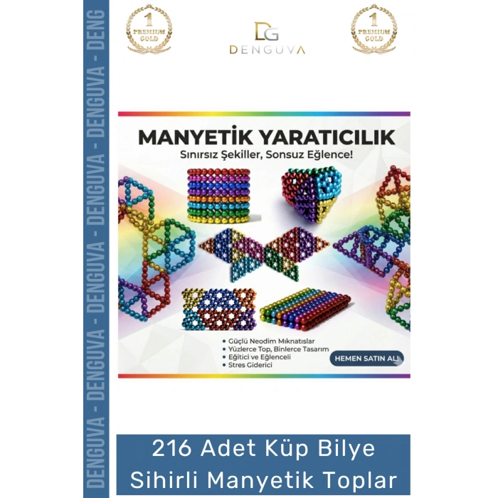 #MıknatısBilye Neodyum Mıknatıs Manyetik Bilye Stres Giderici Zeka Geliştirici Seti Adet Cube Küp Dymium