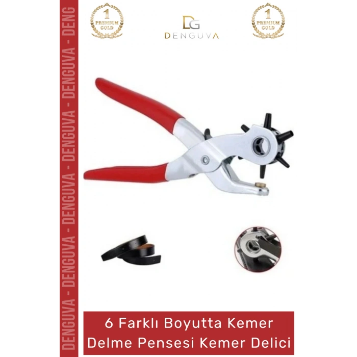 #KemerDelici Deri Ayakkabı Saat Kordonu Hobi Profesyonel Hassas Döner Delme Pensesi Kemer Delici