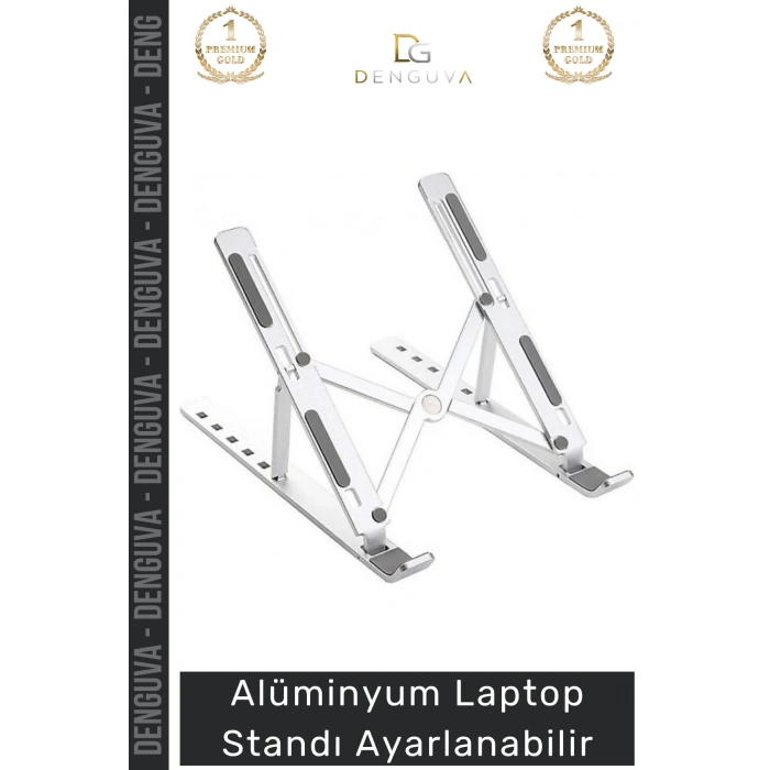 #LaptopStandı Katlanabilir Ergonomik Metal Taşınabilir Dizüstü Alüminyum Laptop Standı Ayarlanabilir