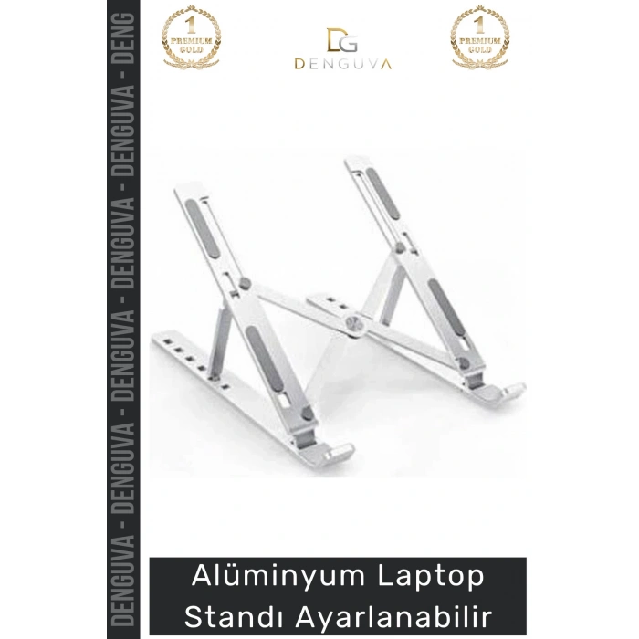 #LaptopStandı Katlanabilir Ergonomik Metal Taşınabilir Dizüstü Alüminyum Laptop Standı Ayarlanabilir