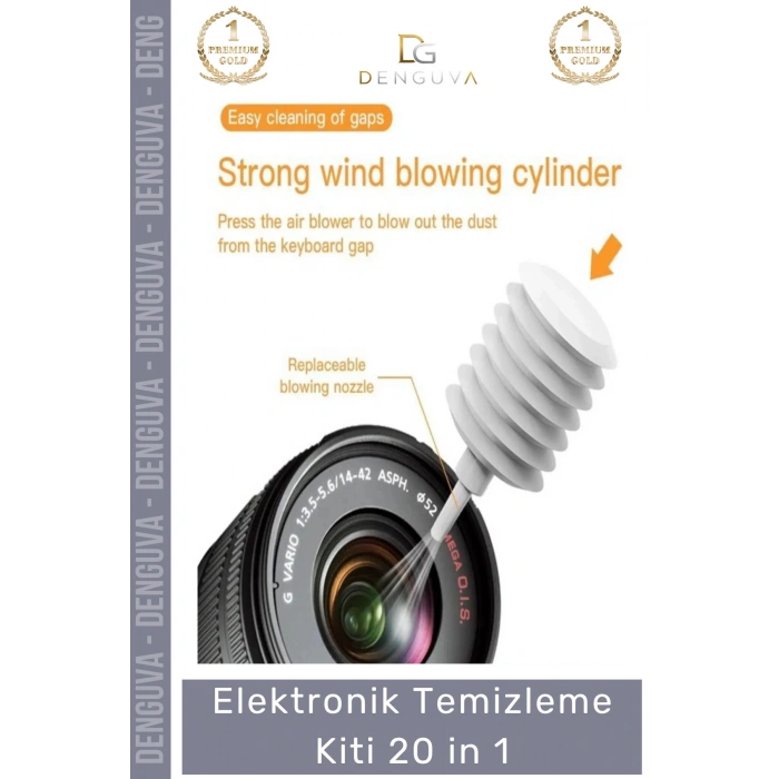 #TemizlemeKiti Profesyonel Klavye Bilgisayar Ekran Kamera Hijyenik Elektronik Temizleme Kiti 20 in 1