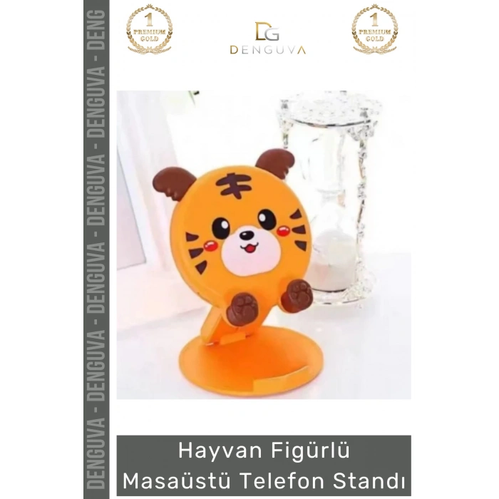 #TelefonStandı Sevimli Hayvan Tasarım Ergonomik Katlanabilir Tablet Figürlü Masaüstü Telefon Standı