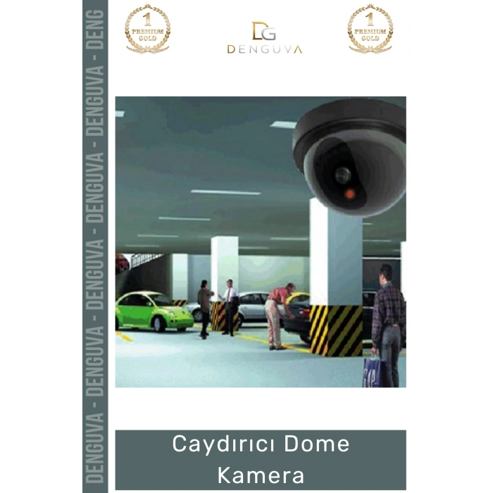 #DomeKamera Gerçekçi Tasarım Kırmızı Led Işıklı Pilli Profesyonel Güvenlik Caydırıcı Dome Kamera