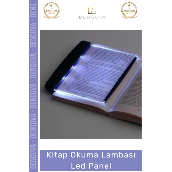 #OkumaLambası Şeffaf Pleksiglas Göz Dostu Taşınabilir Pilli Kitap Aydınlatma Aparatı Okuma Lambası Led