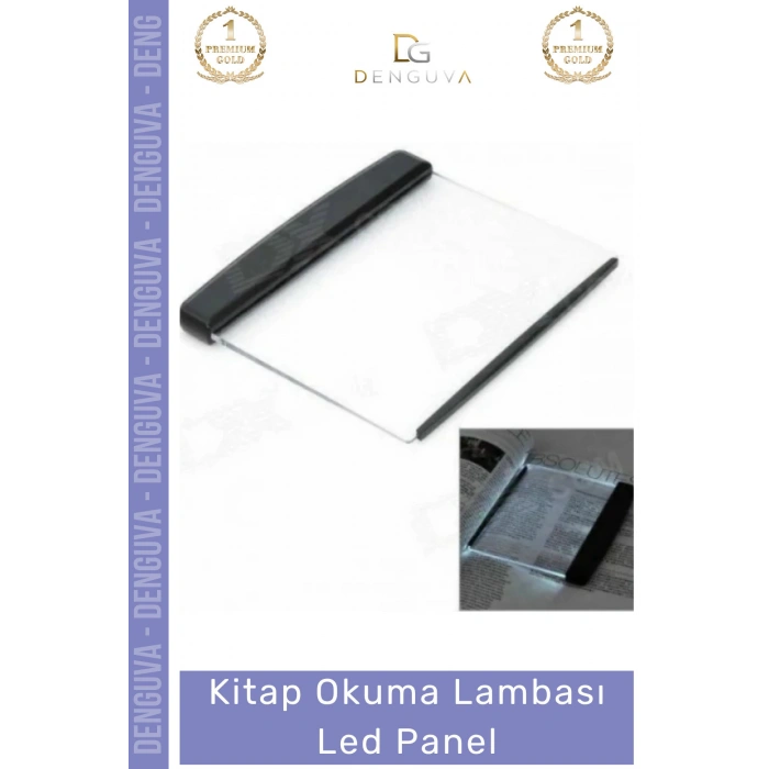 #OkumaLambası Şeffaf Pleksiglas Göz Dostu Taşınabilir Pilli Kitap Aydınlatma Aparatı Okuma Lambası Led