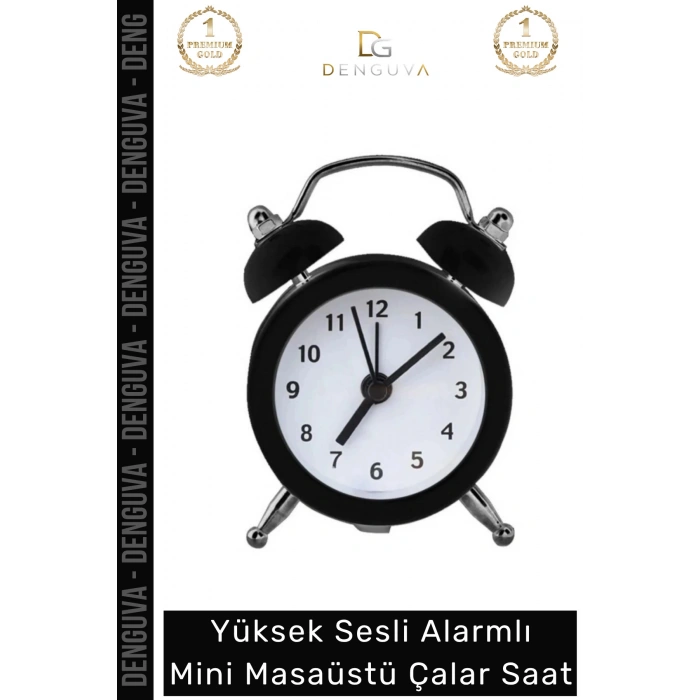 #ÇalarSaat Sessiz Akar Saniye Masaüstü Komodin Ofis Mutfak Salon Hediye Analog Dekoratif Çalar Saat