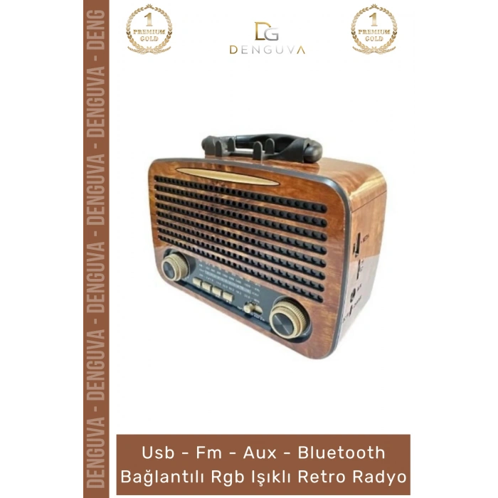 #Radyo Everton RT552 Bluetooth Nostalji Retro USB Güçlü Şarjlı Radyo Mp3 Player Müzik Kutusu