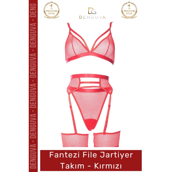 #JartiyerTakım Şık Seksi Dantel Detaylı Esnek Konforlu Kalite İç Giyim Fantezi File Jartiyer Takım