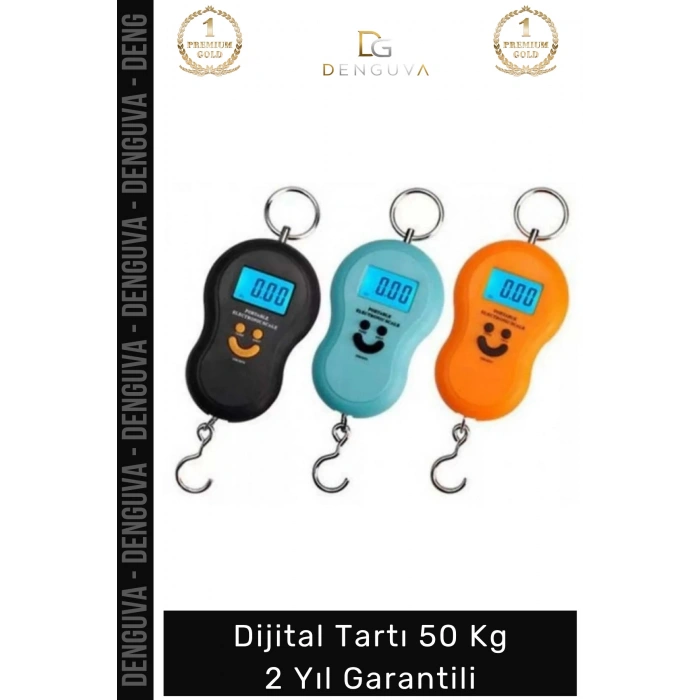 #BagajTartısı Elektronik Dijital El Kantarı Hassas Terazi Portatif Seyahat Tipi Askılı Bagaj Tartısı Max 50 Kg