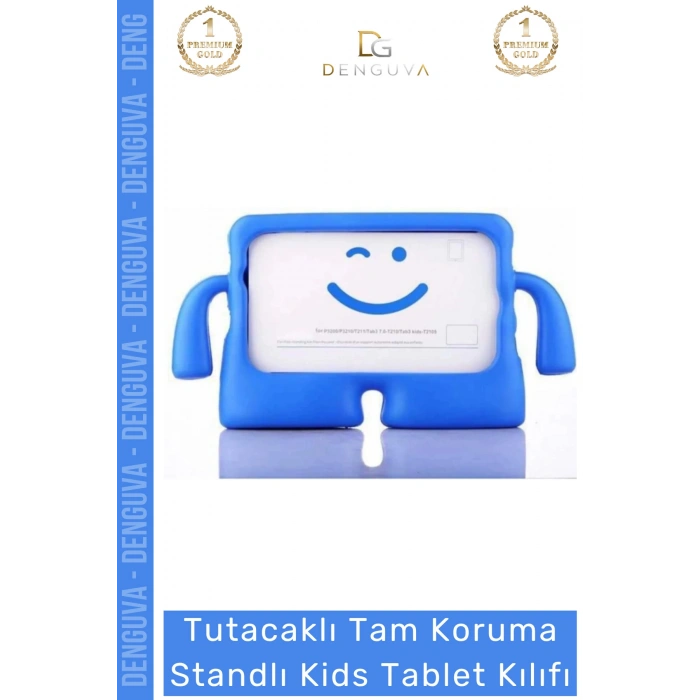 #TabletTutucu Apple iPad 7 8 9 Nesil 10 2 Inç Yumuşak Dokulu Tutacaklı Darbe Tam Koruma Standlı Kids