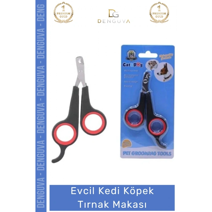 #EvcilTırnakMakası Profesyonel Paslanmaz Çelik Emniyet Kilitli Hassas Ergonomik Kedi Köpek Tırnak Makası