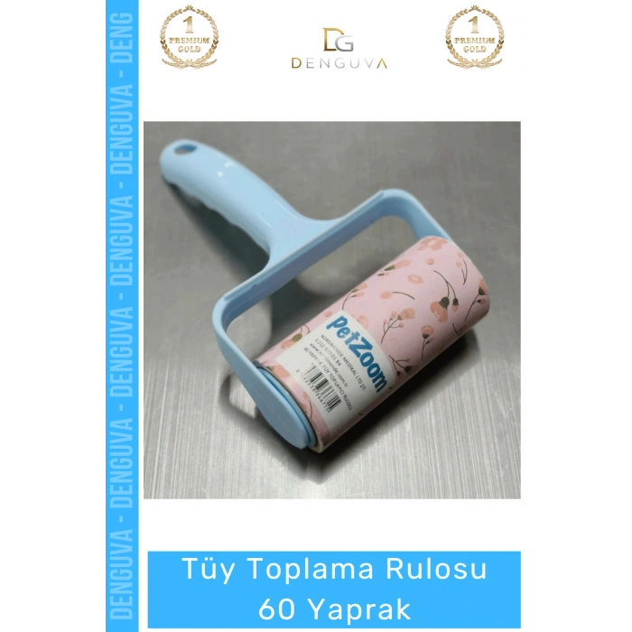 #TüyRulosu Pratik Yapışkanlı Kedi Köpek Tiftik Toz Temizleyici Aparatı Tüy Toplama Rulosu 60 Yaprak