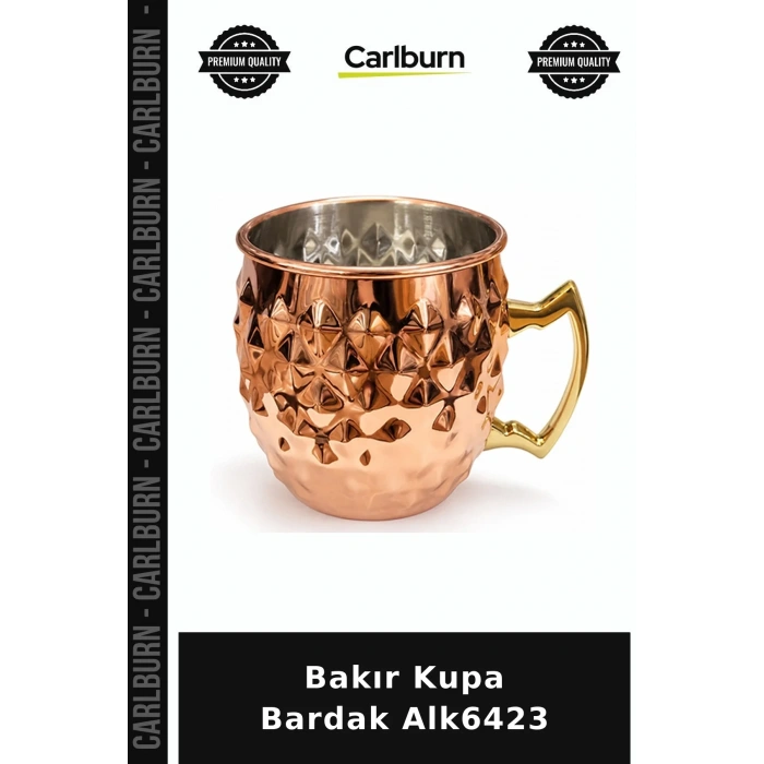 Bakır Kupa Bardak Özel Üretim Alk6423