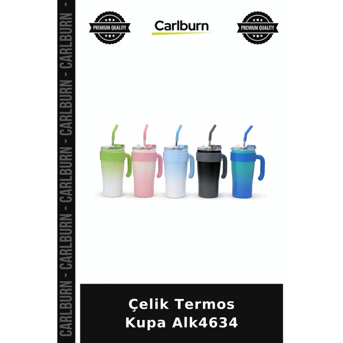 Çelik Termos Kupa Mutfak Gereci Soğuk İçecek