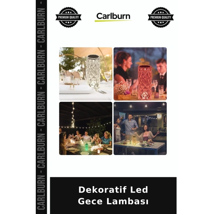 Dekoratif Led Gece Lambası Atmosfer Işığı Hediyelik Koridor