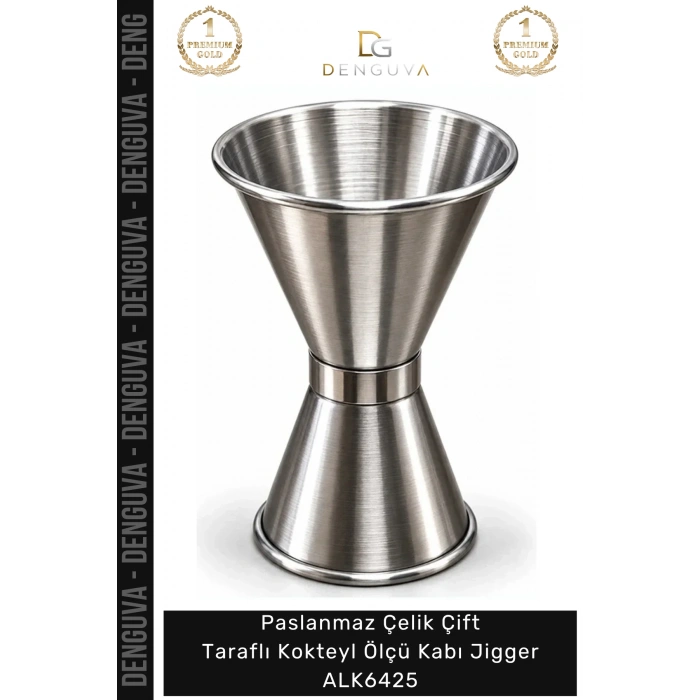 #Jigger Bar Ekipmanı Mixology Paslanmaz Çelik Çift Taraflı Kokteyl Ölçü Kabı Jigger Alk6425