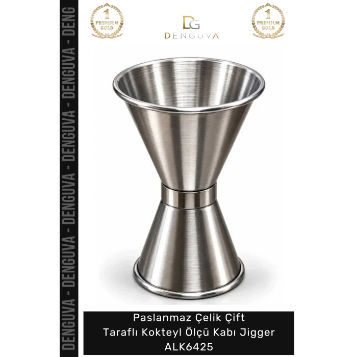 #Jigger Bar Ekipmanı Mixology Paslanmaz Çelik Çift Taraflı Kokteyl Ölçü Kabı Jigger Alk6425