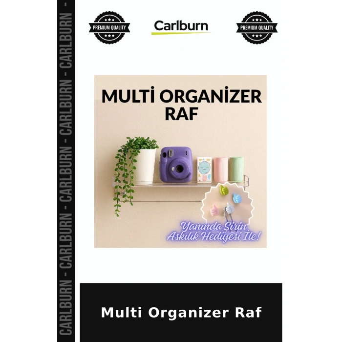 Multi Organizer Raf Banyo Düzeni Dekoratif Askı Küçük Eşya