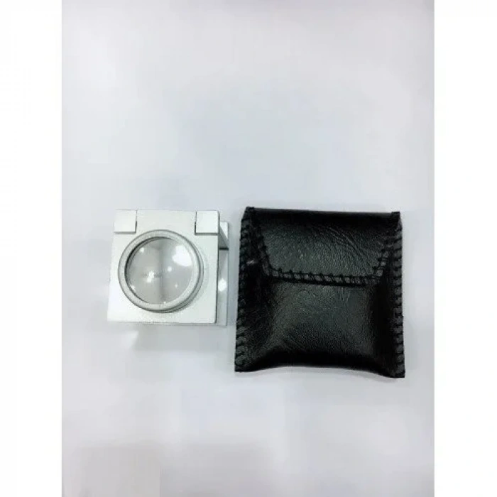 Nikula-1cm Full çelikkaplı Katlamalı Büyüteç Th-9008a Kolay Taşıma Cep Tipi