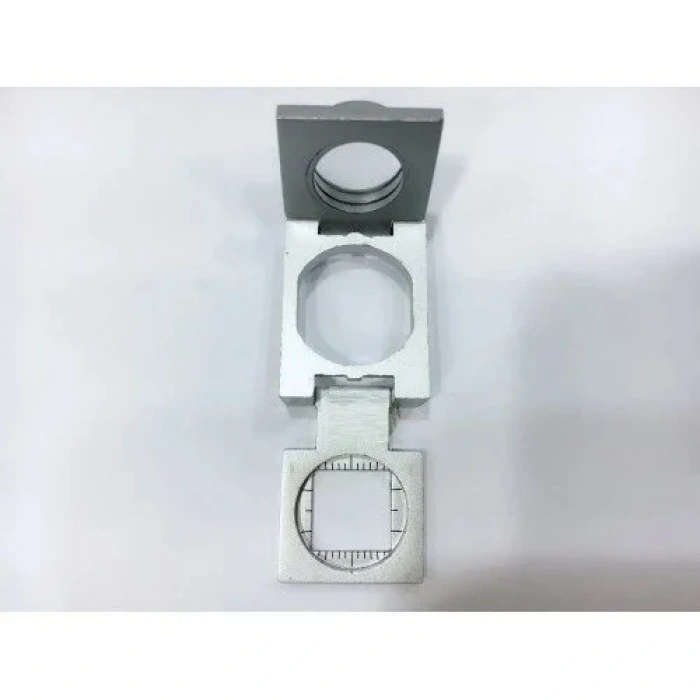 Nikula-1cm Full çelikkaplı Katlamalı Büyüteç Th-9008a Kolay Taşıma Cep Tipi