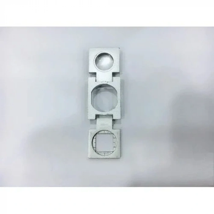 Nikula-1cm Full çelikkaplı Katlamalı Büyüteç Th-9008a Kolay Taşıma Cep Tipi